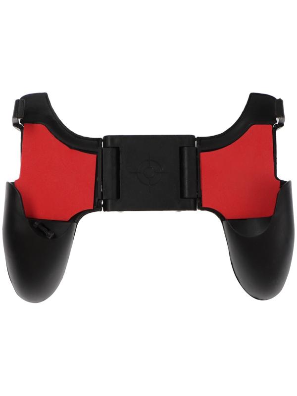 Набор игровой LuazON 4 в 1, джойстик, ширина до 18 см, 1 стик, 2 курка, черно-красный