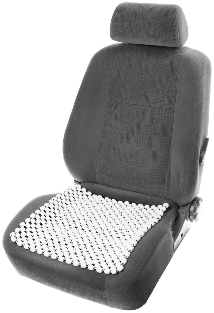 Накидка-массажер TORSO на сиденье 42х42 см, дерево, белый