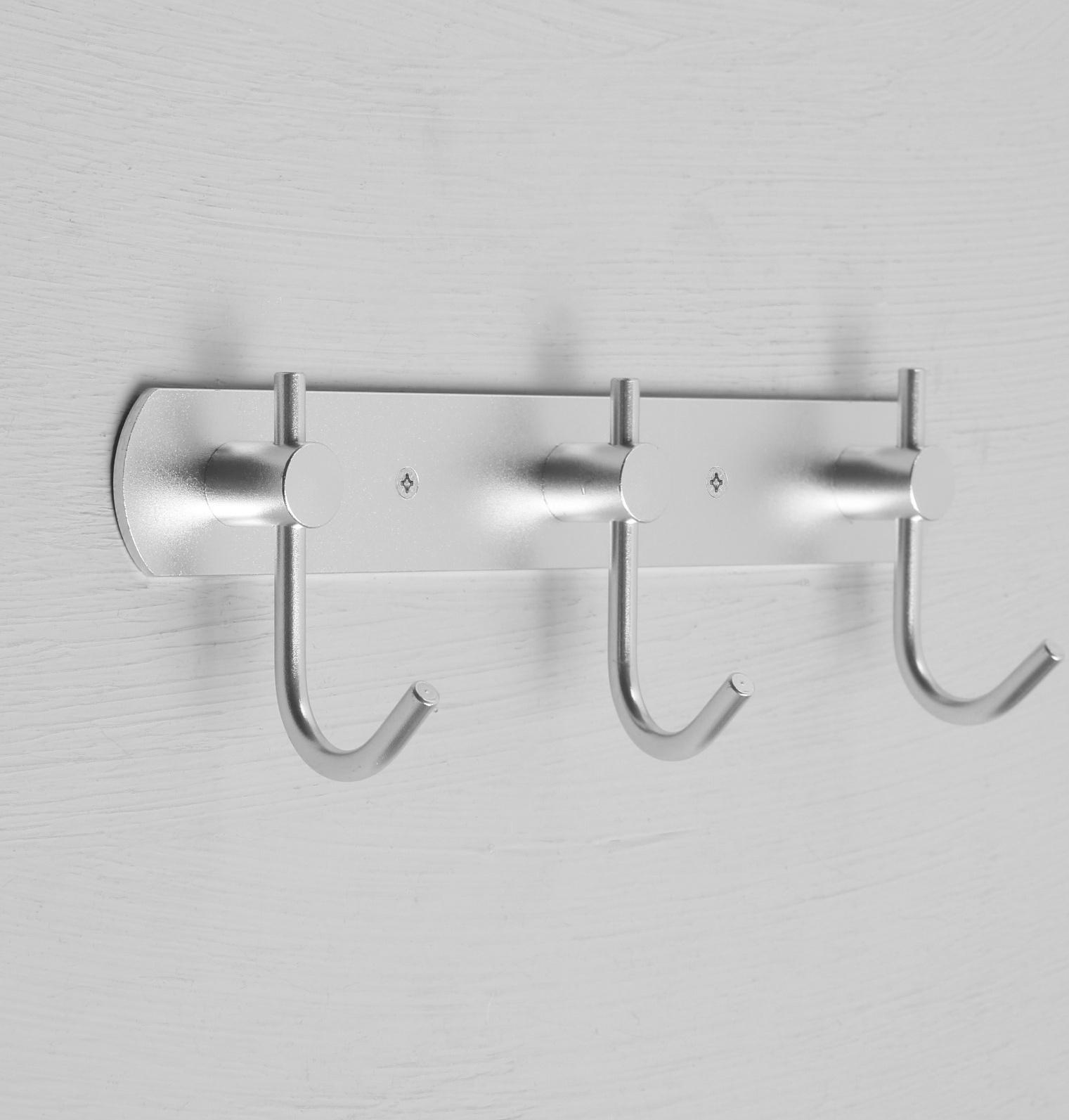 Вешалка с тремя крючками CAPPIO VC100, цвет матовый хром