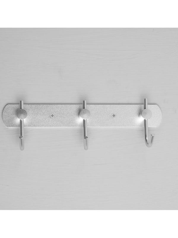 Вешалка с тремя крючками CAPPIO VC100, цвет матовый хром