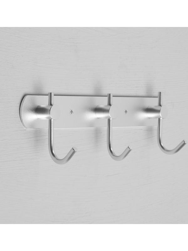 Вешалка с тремя крючками CAPPIO VC100, цвет матовый хром