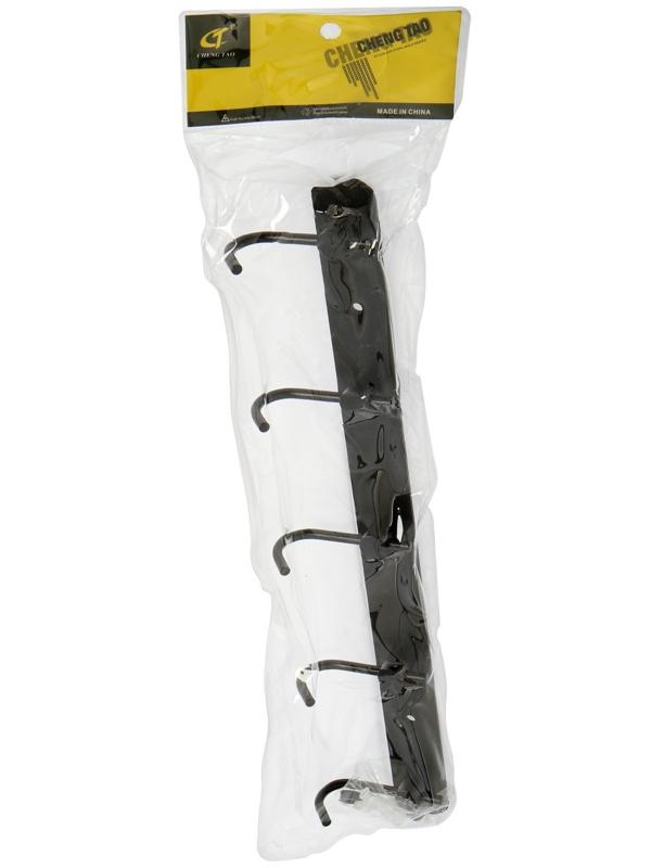 Вешалка с пятью крючками CAPPIO VC100, цвет черный