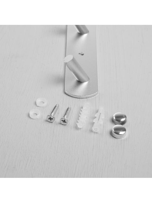 Вешалка с тремя крючками CAPPIO VC101, цвет матовый хром