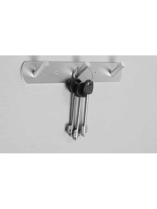 Вешалка с тремя крючками CAPPIO VC101, цвет матовый хром