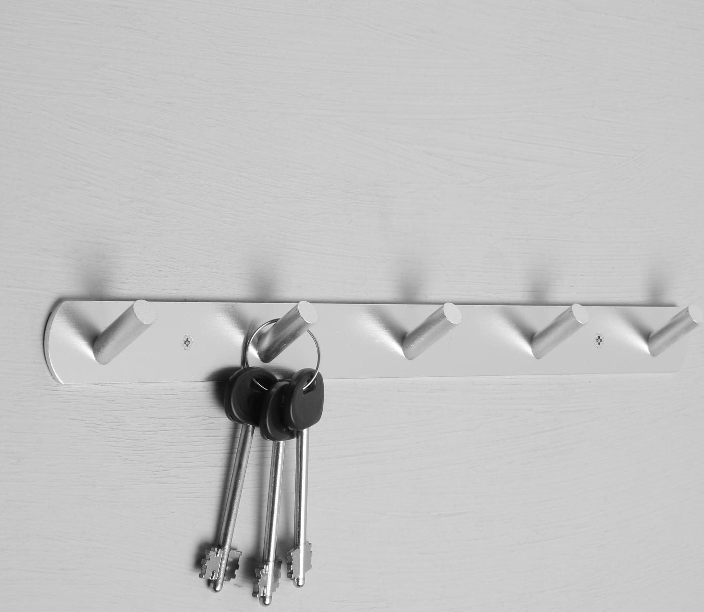 Вешалка с пятью крючками CAPPIO VC101, цвет матовый хром