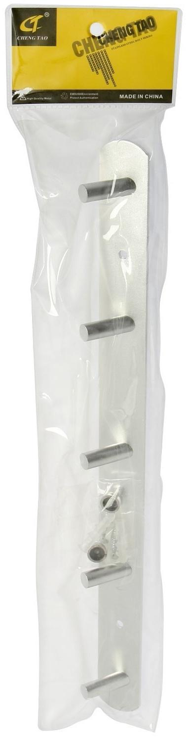 Вешалка с пятью крючками CAPPIO VC101, цвет матовый хром