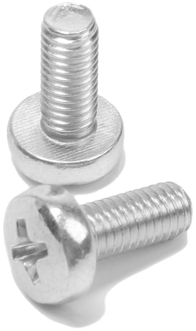 Винт, с полукруглой головкой, оцинкованный, DIN7985, М5х12 мм, 1000 шт