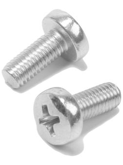 Винт, с полукруглой головкой, оцинкованный, DIN7985, М5х12 мм, 1000 шт