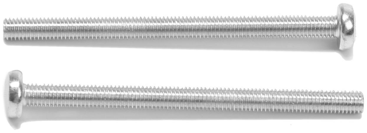 Винт, с полукруглой головкой, оцинкованный, DIN7985, М5х70 мм, 300 шт