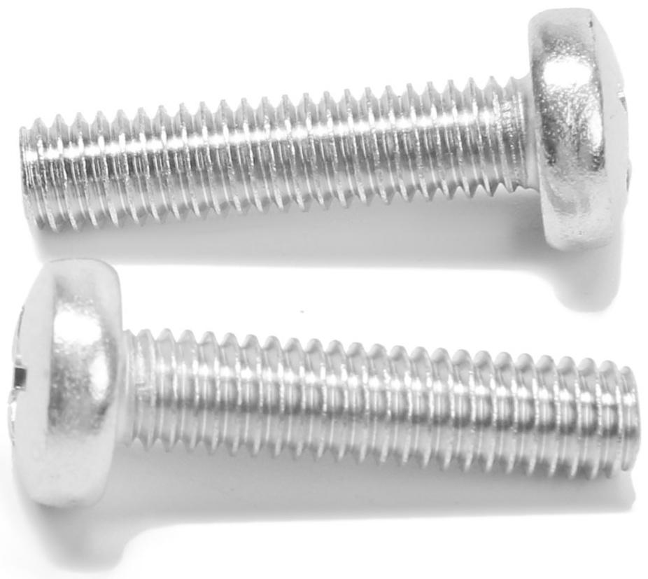 Винт, с полукруглой головкой, оцинкованный, DIN7985, М6х25 мм, 500 шт