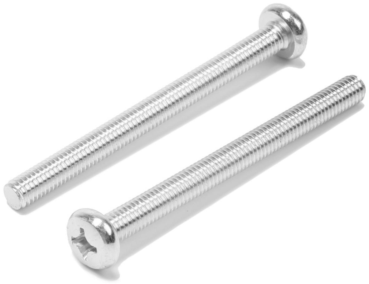 Винт, с полукруглой головкой, оцинкованный, DIN7985, М6х70 мм, 150 шт