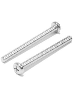 Винт, с полукруглой головкой, оцинкованный, DIN7985, М6х70 мм, 150 шт