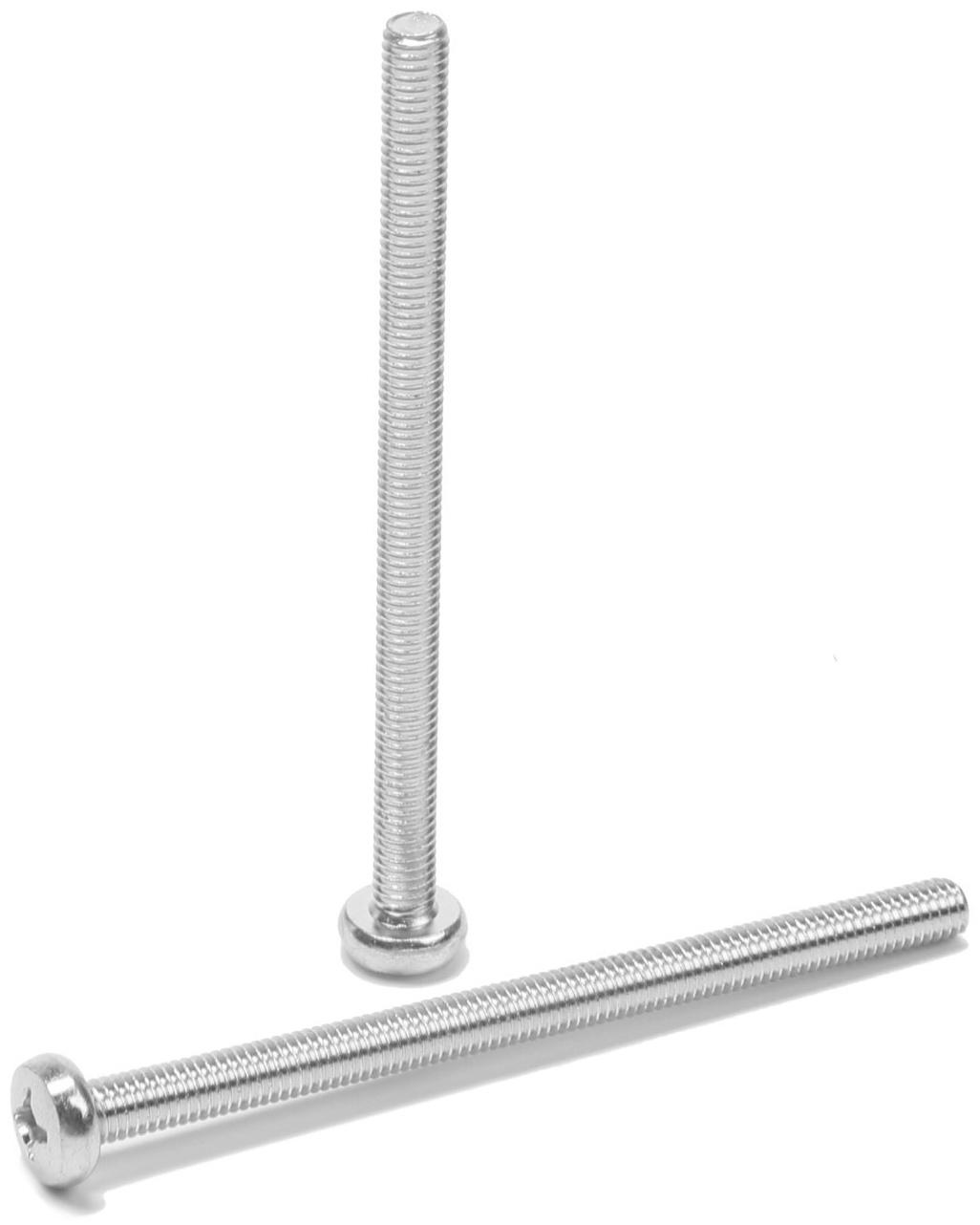 Винт, с полукруглой головкой, оцинкованный, DIN7985, М6х90 мм, 100 шт