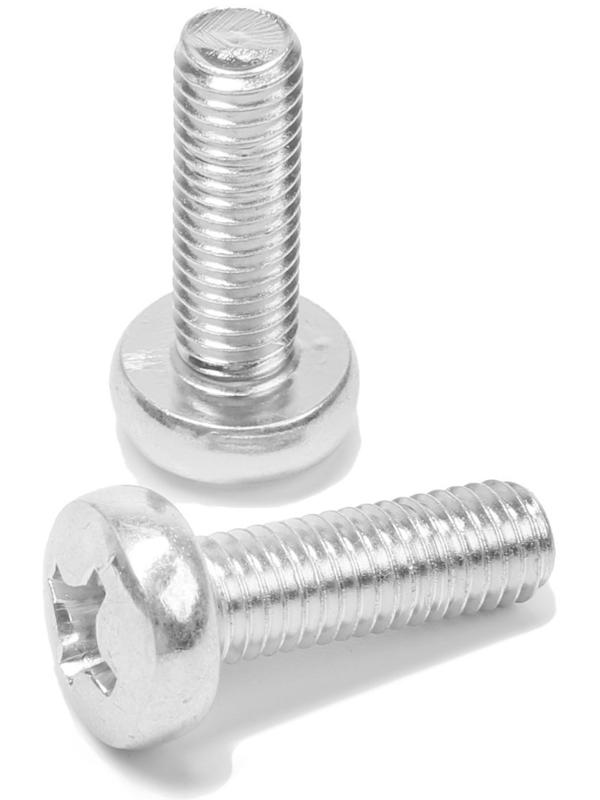 Винт, с полукруглой головкой, оцинкованный, DIN7985, М8х25 мм, 200 шт