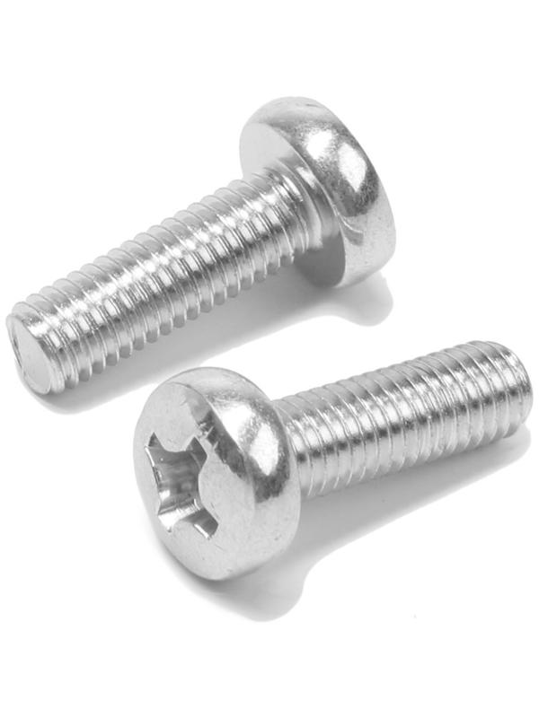 Винт, с полукруглой головкой, оцинкованный, DIN7985, М8х25 мм, 200 шт