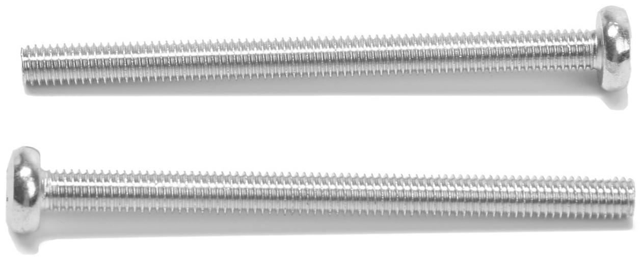 Винт, с полукруглой головкой, оцинкованный, DIN7985, М6х80 мм, 150 шт