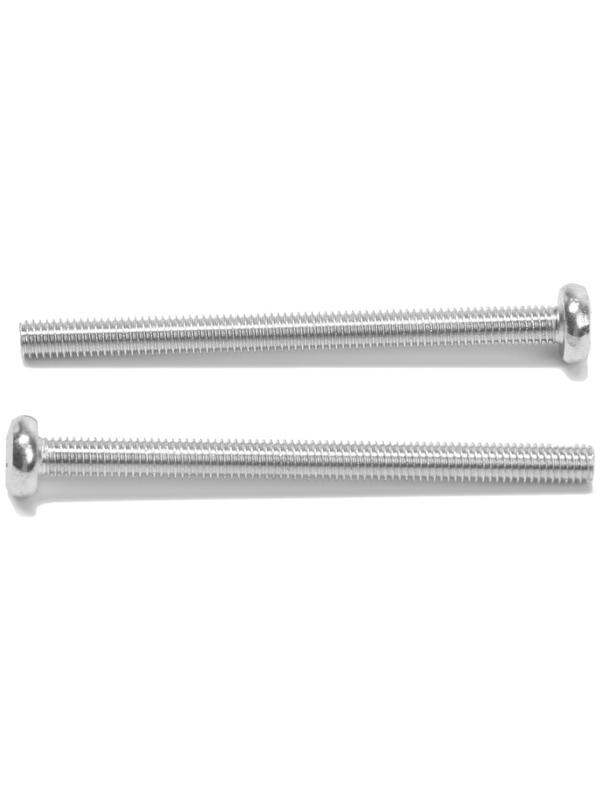 Винт, с полукруглой головкой, оцинкованный, DIN7985, М6х80 мм, 150 шт