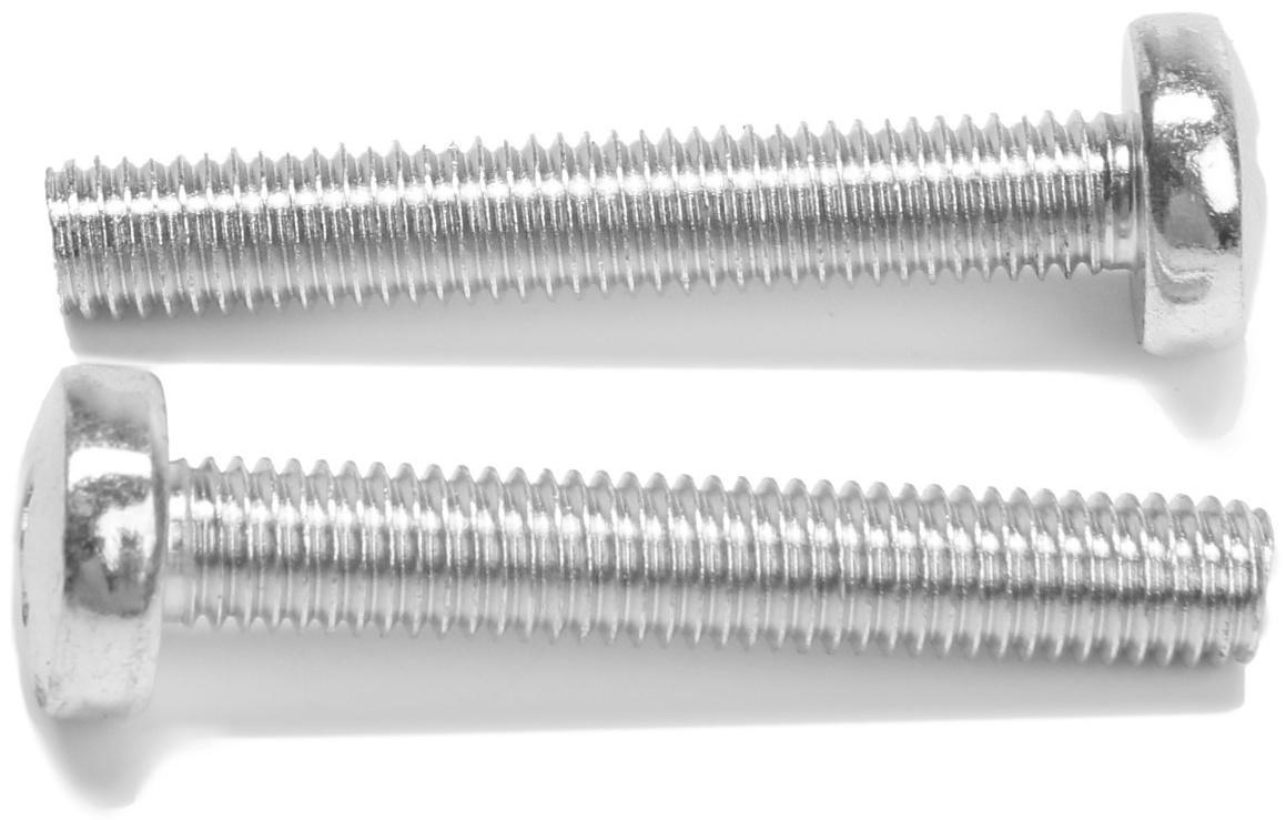 Винт, с полукруглой головкой, оцинкованный, DIN7985, М8х50 мм, 100 шт