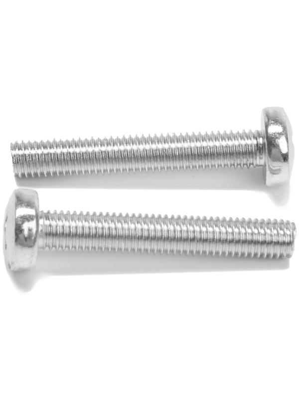 Винт, с полукруглой головкой, оцинкованный, DIN7985, М8х50 мм, 100 шт