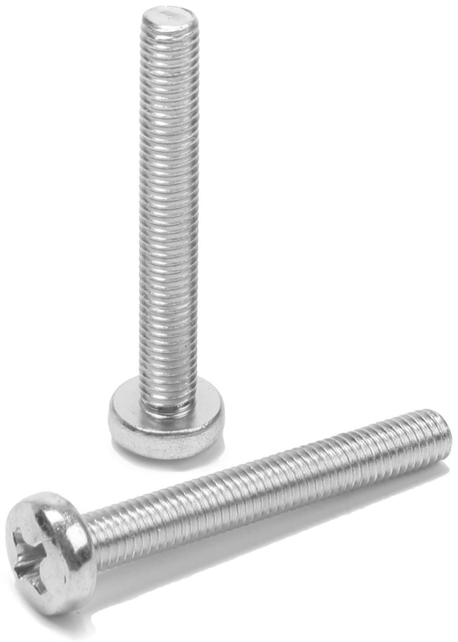 Винт, с полукруглой головкой, оцинкованный, DIN7985, М8х60 мм, 100 шт