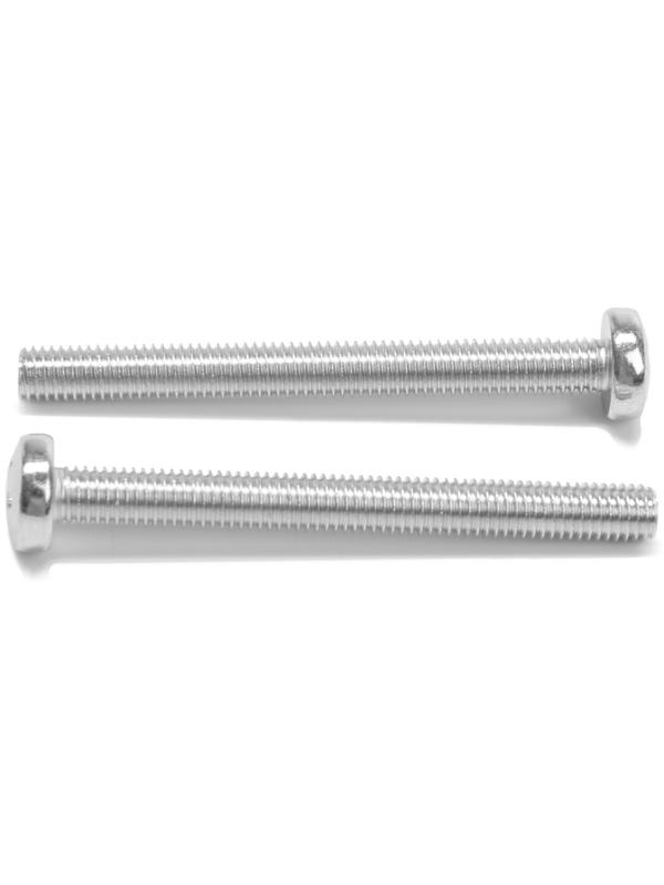 Винт, с полукруглой головкой, оцинкованный, DIN7985, М8х80 мм, 100 шт