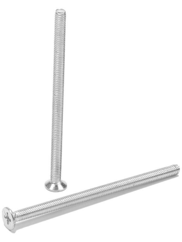 Винт, потайной, оцинкованный, DIN965, М4х70 мм, 200 шт