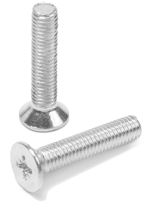 Винт, потайной, оцинкованный, DIN965, М5х25 мм, 600 шт