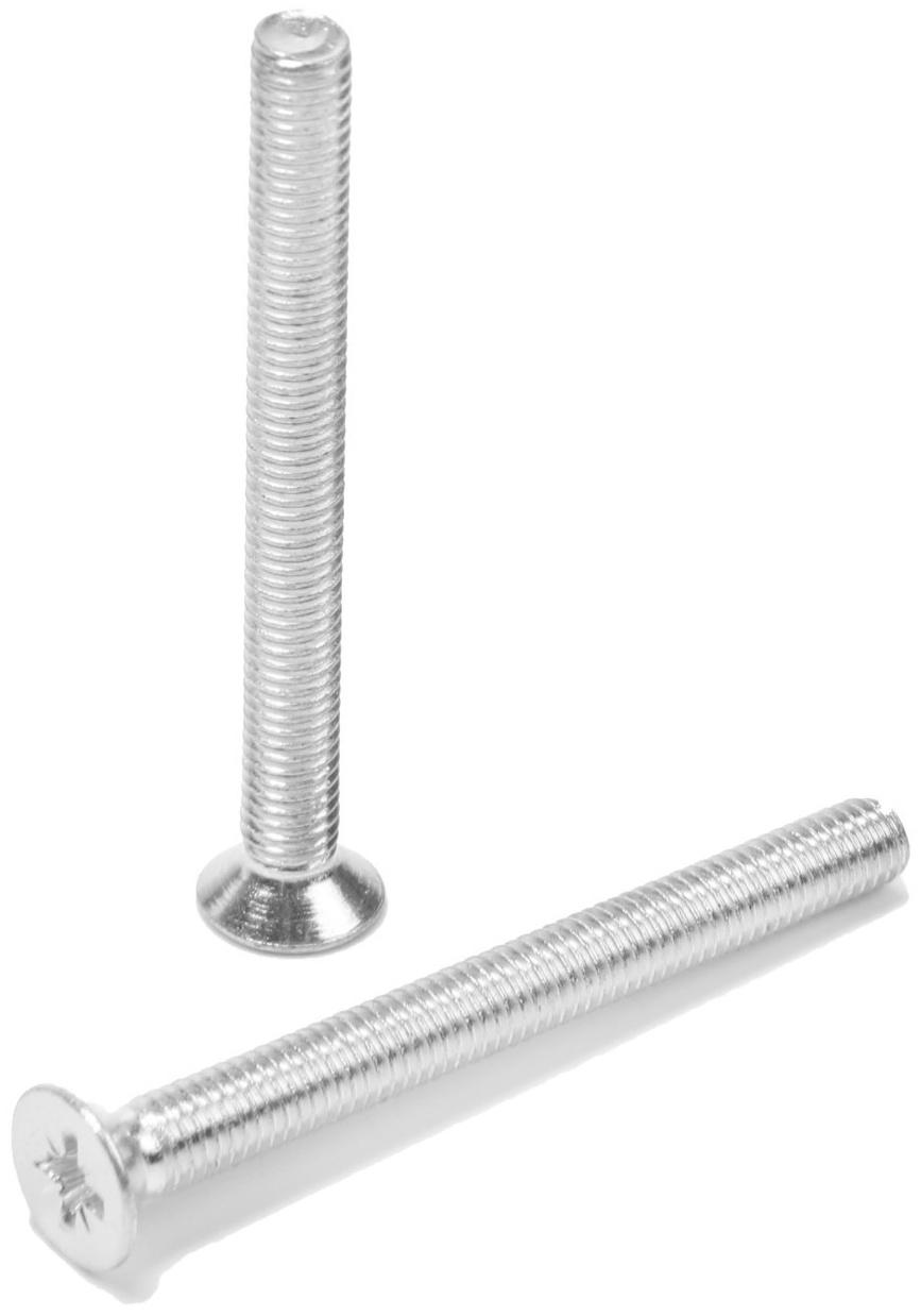 Винт, потайной, оцинкованный, DIN965, М5х50 мм, 300 шт