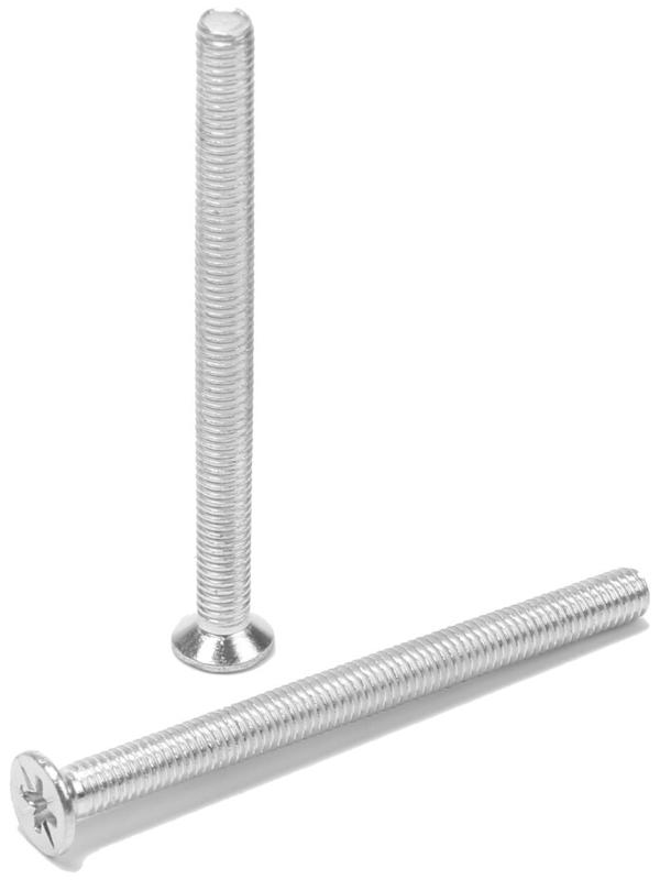 Винт, потайной, оцинкованный, DIN965, М5х60 мм, 200 шт