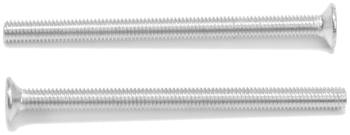 Винт, потайной, оцинкованный, DIN965, М5х70 мм, 120 шт