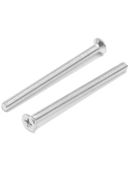 Винт, потайной, оцинкованный, DIN965, М5х70 мм, 120 шт