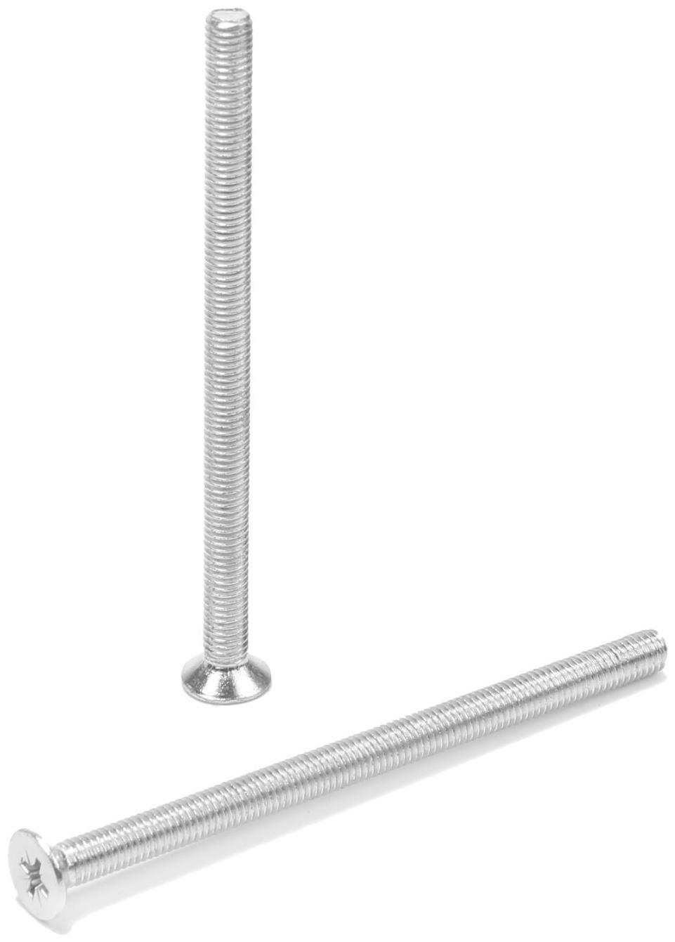 Винт, потайной, оцинкованный, DIN965, М5х80 мм, 120 шт