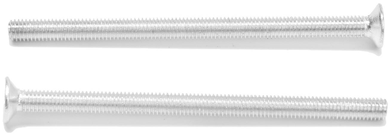 Винт, потайной, оцинкованный, DIN965, М5х80 мм, 120 шт