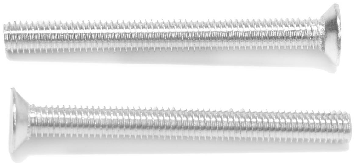 Винт, потайной, оцинкованный, DIN965, М6х60 мм, 150 шт