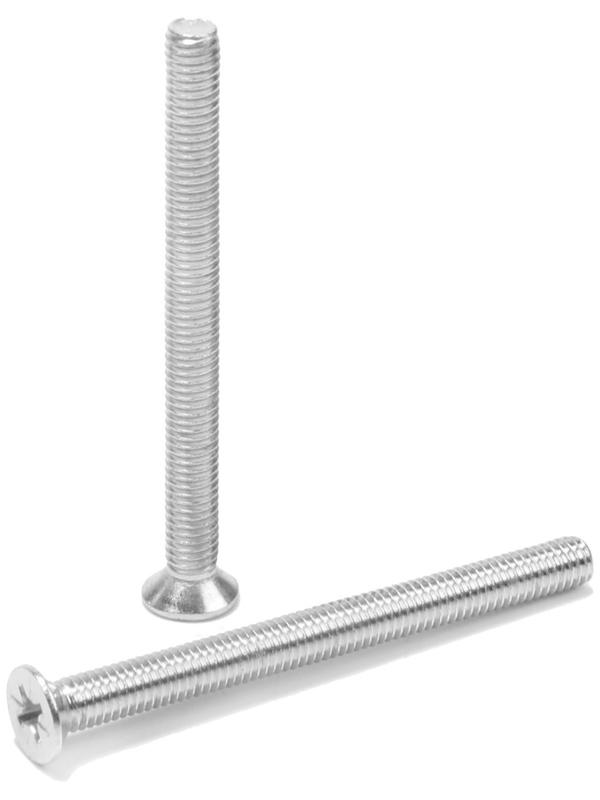 Винт ЛОМ, потайной, оцинкованный, DIN965, М6х70 мм, 120 шт