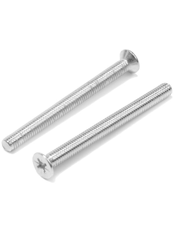 Винт ЛОМ, потайной, оцинкованный, DIN965, М6х70 мм, 120 шт