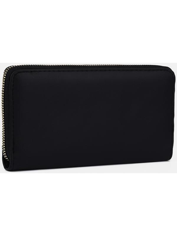 Кошелёк на молнии, цвет чёрный