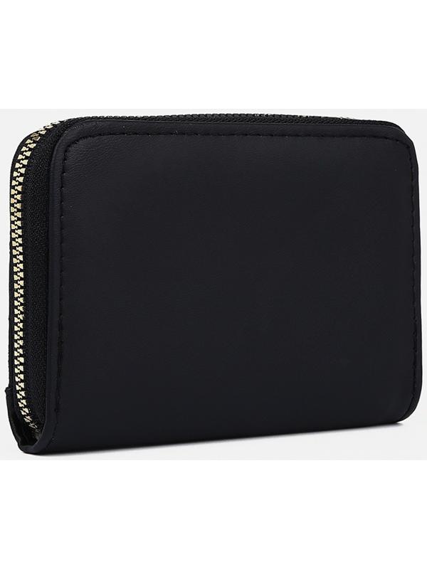 Кошелёк на молнии, цвет чёрный