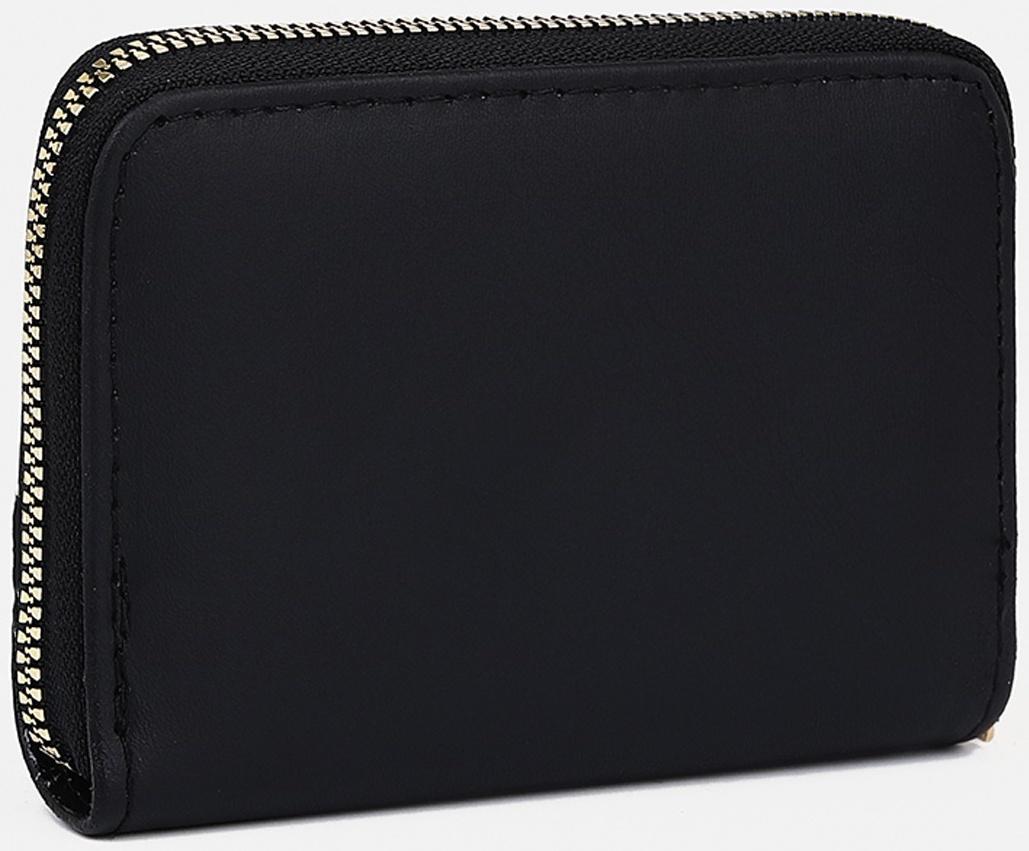Кошелёк на молнии, цвет чёрный