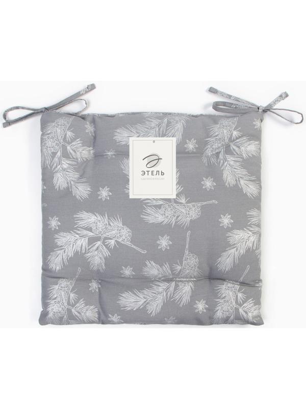 Сидушка Этель «Серебряные ветки», 40х40 см, саржа 190 г/м2