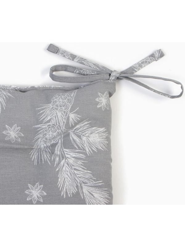 Сидушка Этель «Серебряные ветки», 40х40 см, саржа 190 г/м2