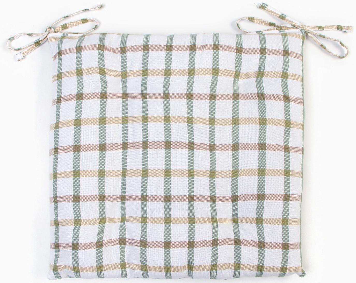 Сидушка Этель Harmony 42х42 см, 100% хл, рогожка 186 г/м2