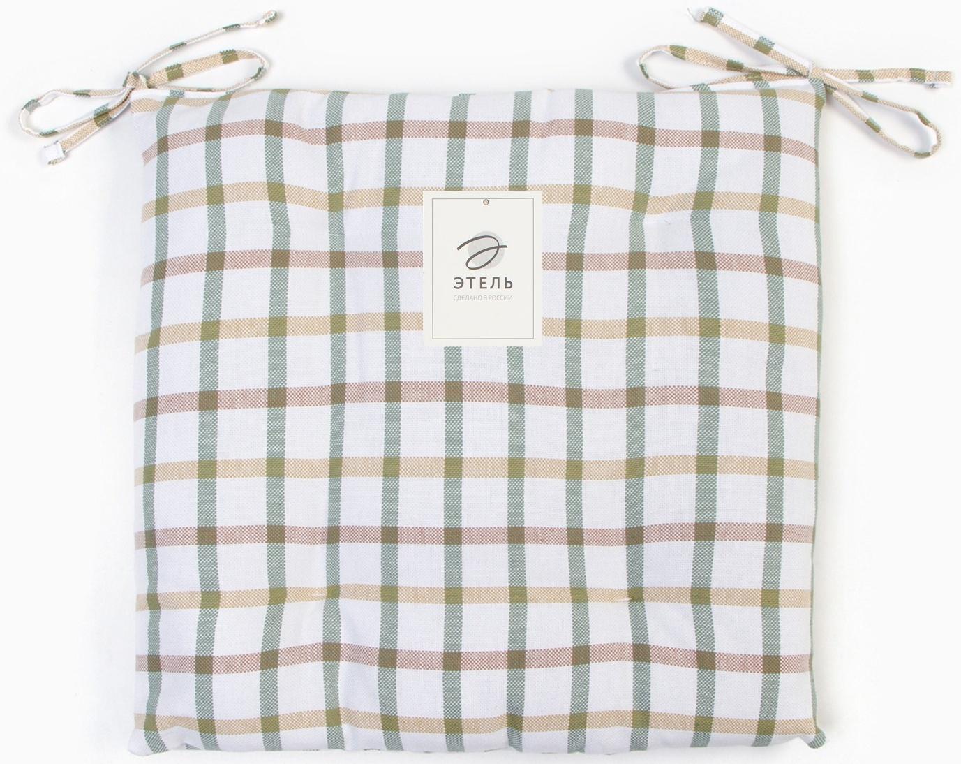 Сидушка Этель Harmony 42х42 см, 100% хл, рогожка 186 г/м2