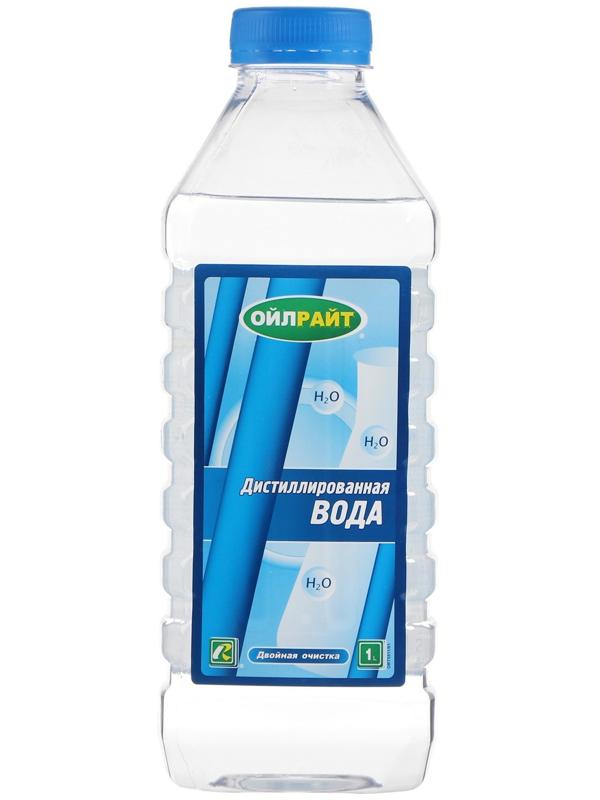 Дистиллированная вода OILRIGHT, 1 л