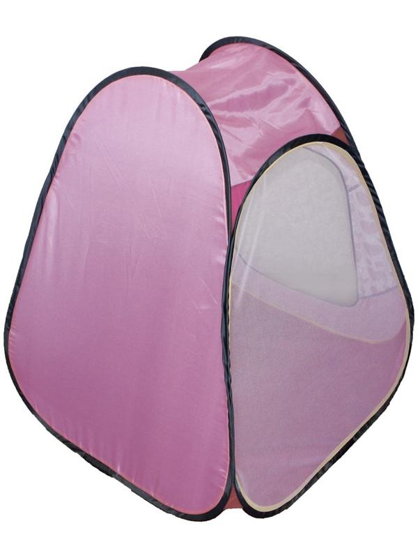 Палатка детская игровая «Радужный домик» 80 × 55 × 40 см, Принт «Пуговицы на розовом»