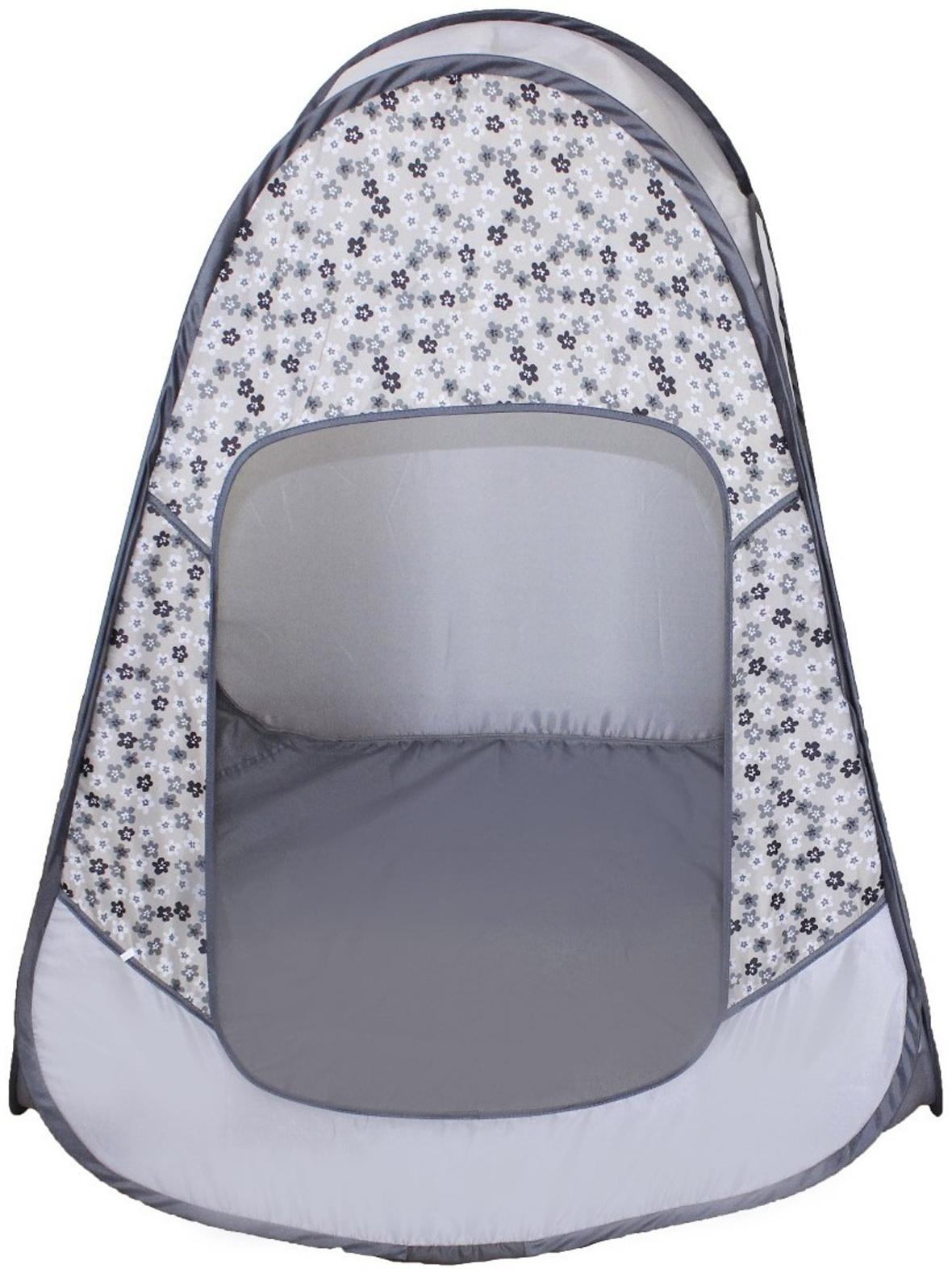 Палатка детская игровая «Радужный домик» 80 × 55 × 40 см, Принт «Цветы на жемчуге»