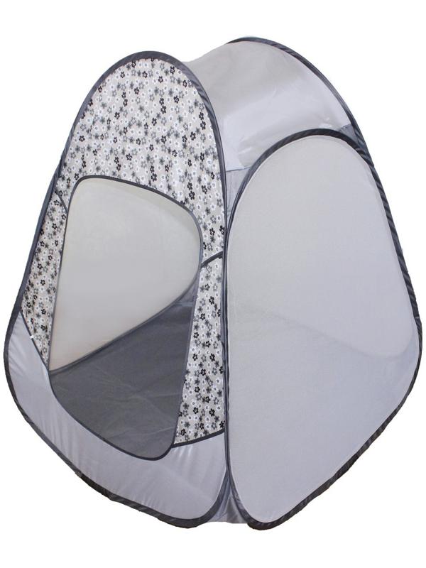 Палатка детская игровая «Радужный домик» 80 × 55 × 40 см, Принт «Цветы на жемчуге»