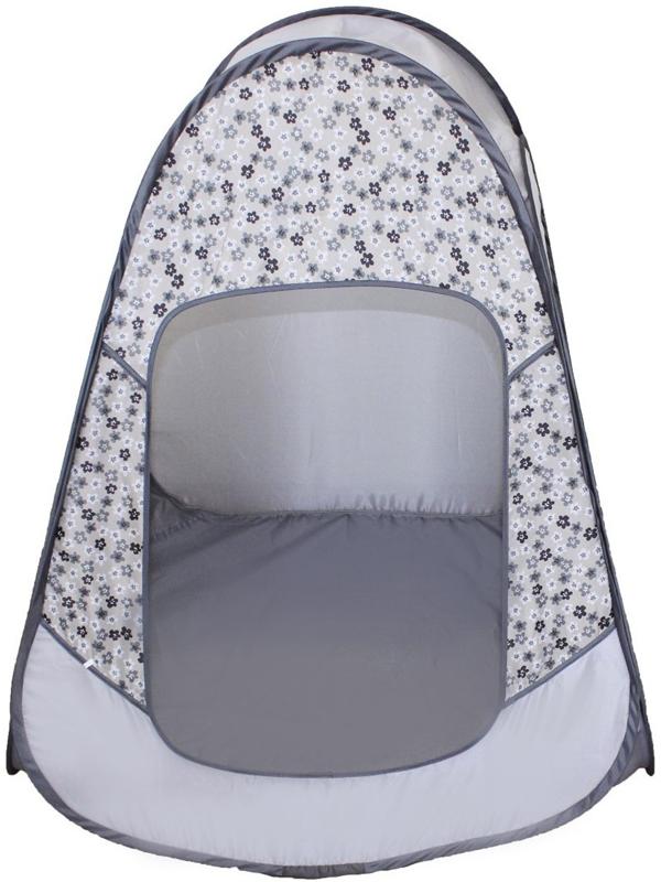 Палатка детская игровая «Радужный домик» 80 × 55 × 40 см, Принт «Цветы на жемчуге»