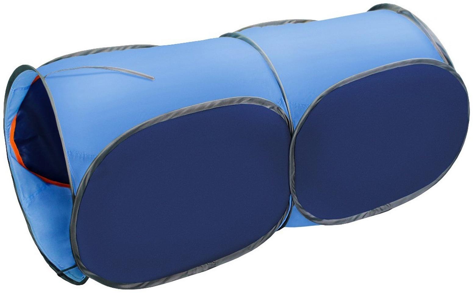 Тоннель, 2-секционный Belon familia, цвет синий+голубой