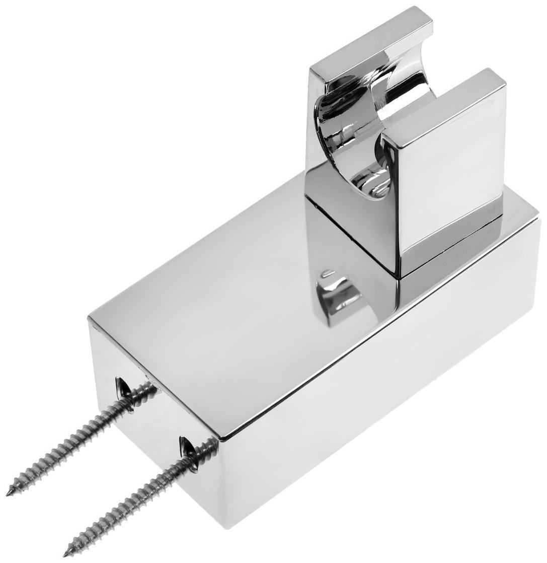 Держатель для душевой лейки ZEIN Z90, квадратный, пластик, хром